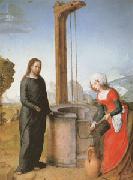 Juan de Flandes Christ and the Woman of Samaria (mk05) china oil painting reproduction